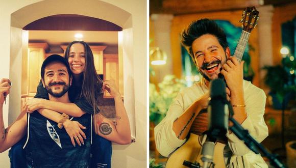 Camilo le preguntó a Evaluna Montaner cuándo podrían hacer una nueva canción juntos. (Foto: Instagram / @evaluna / @camilo).