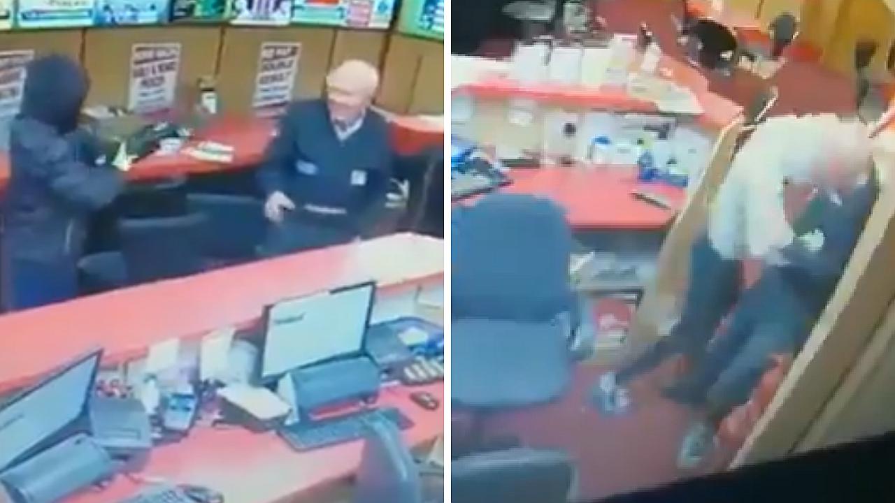 Abuelito de 84 años se enfrenta y espanta a tres delincuentes armados (VIDEO)
