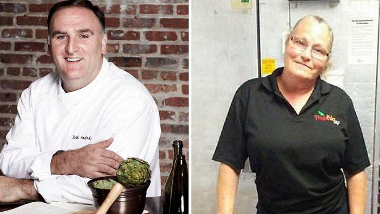 Exitoso chef promete contratar a mujer que fue despedida por dar comida gratis a escolar sin dinero