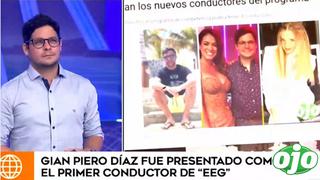 Gian Piero Díaz y su respuesta cuando le preguntan por Renzo Schuller y Johanna San Miguel | VIDEO