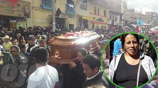 Cajamarca despide y clama justicia por muerte de Juanita Mendoza (VIDEO) 