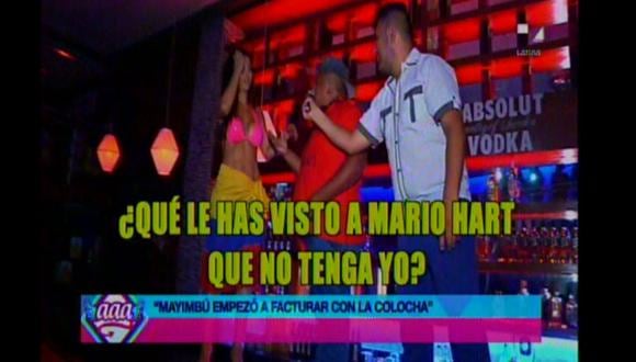 Claudia Ramírez: 'Majin Boo' factura con la colocha y la vacila con Mario Hart  