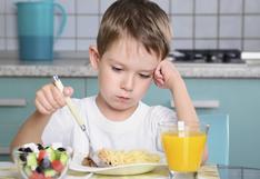 Comer para vivir: ¿Qué hacer si el niño no quiere comer?