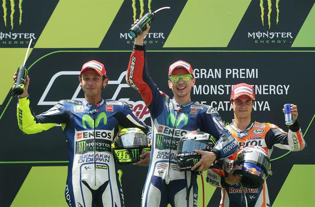 Jorge Lorenzo gana otra vez y Marc Márquez cae en MotoGP [FOTOS]
