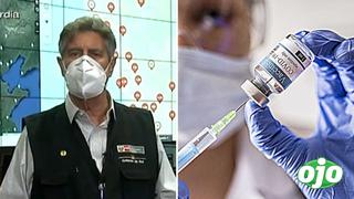 Francisco Sagasti anuncia que las 700 mil vacunas restantes llegarán el sábado 13 de febrero por la noche