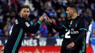 ​Real Madrid gana al Leganés 3-1 y sube al tercer lugar en España