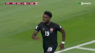 Alphonso Davies anotó el primer gol de Canadá en su historia en un Mundial | VIDEO