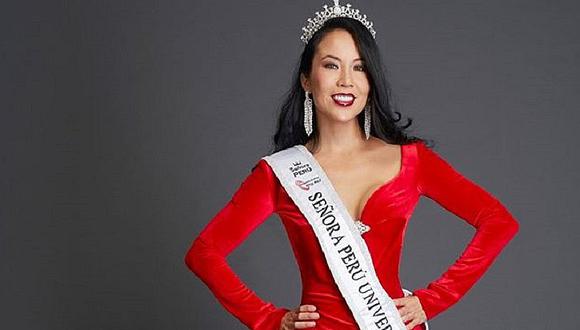 ​Patty Wong tuvo buena participación y quedó segunda finalista en Señora Universo 2016
