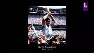 Diego Maradona lidera homenaje a leyendas del fútbol en el sorteo del Mundial | VIDEO
