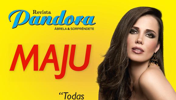 Maju Mantilla es la portada de la nueva edición de la Revista Pandora