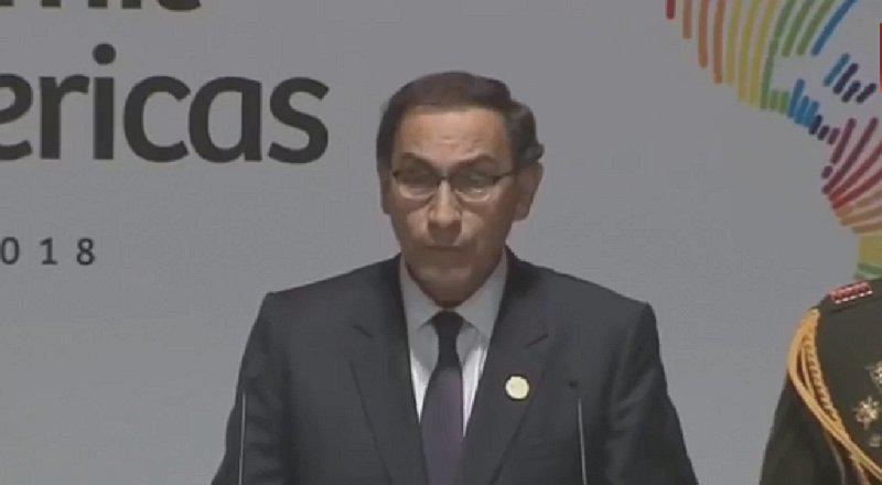 Presidente Martín Vizcarra  inauguró la VIII Cumbre de las Américas (VIDEO)