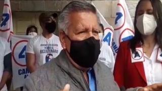 Cesar Acuña se equivoca y pide marcar la “O” de Ollanta Humala | VIDEO 