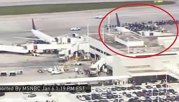​EEUU: tiroteo en aeropuerto de Florida deja varios muertos y causa pánico (VIDEO)