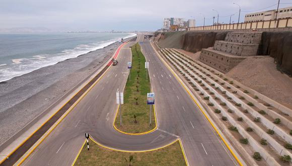 Conoce en qué horario podrán circular los vehículos en la Costa Verde del Callao. Foto: Andina/referencial