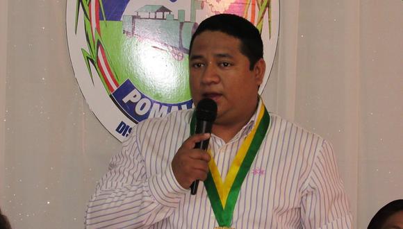 El alcalde del distrito de Pomalca, en Chiclayo, fue detenido la noche del jueves 7 de mayo. (Foto: Poder Regional)