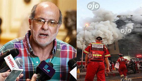 Daniel Abugattás califica de "raro" el incendio ocurrido en la FAP