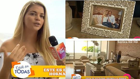 Brunella Horna, a sus 21 años, ya convive con Richard Acuña y muestra su departamento (VÍDEO)