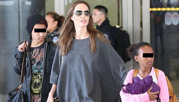 ​Angelina Jolie y sus hijos asisten a terapia tras divorcio de Brad Pitt   