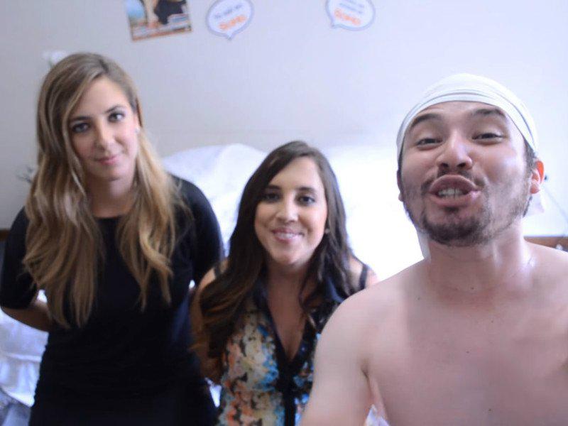 Joanna Boloña y Oriana Cicconi en divertido sketch de youtuber (VIDEO)