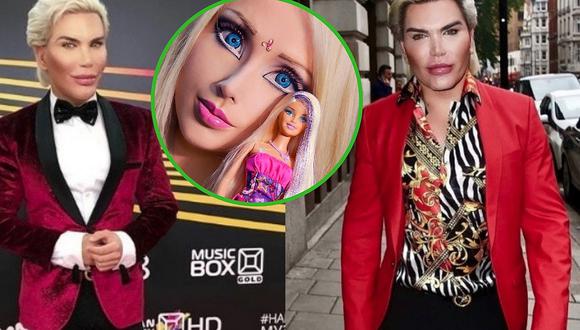 "Ken humano" olvida a "Barbie" y presenta a su nuevo novio (FOTOS)