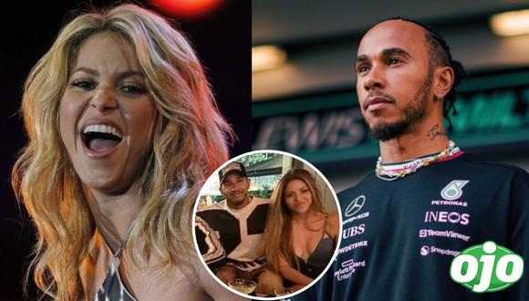 Shakira y rumores de su romance con Lewis Hamilton | FOTO: Composición OJO