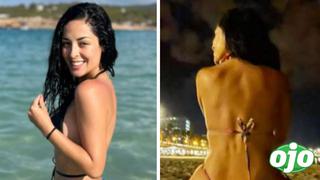 Andrea Luna alborota las redes con sensuales fotos en un diminuto bikini