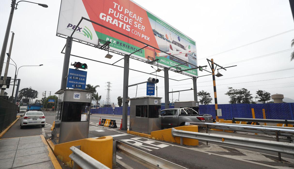 La Molina cuestiona el peaje de la avenida Separadora Industrial. (GEC)