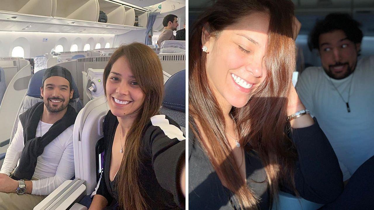 Ezio Oliva y Karen Schwarz se van de "luna de miel" por Fiestas Patrias | VÍDEO