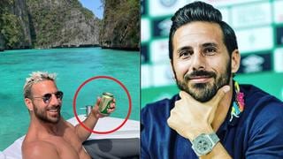 Claudio Pizarro aparece con una cerveza en la mano y es duramente criticado por directivo de Werder Bremen | VIDEO