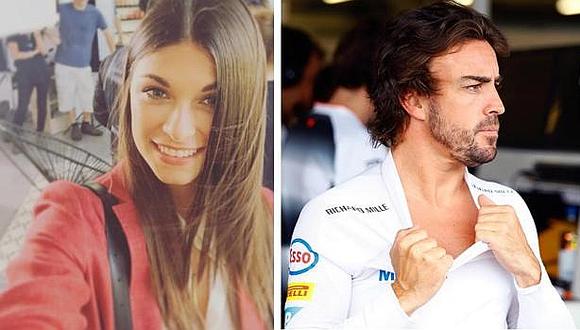 Fernando Alonso y Linda Morselli, exnovia de Valentino Rossi, son pareja