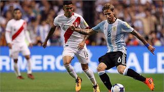 Perú vs. Argentina: ¡mira la dura falta de Lucas Biglia a Sergio Peña! (VIDEO)