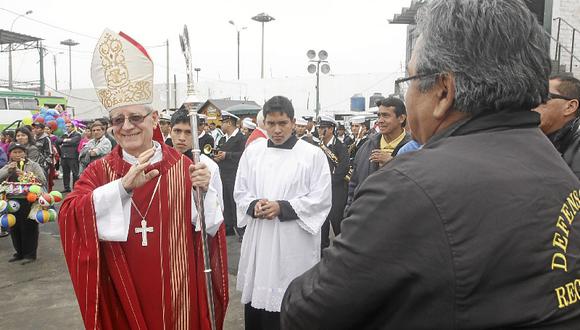 Obispo Irízar deja el Callao