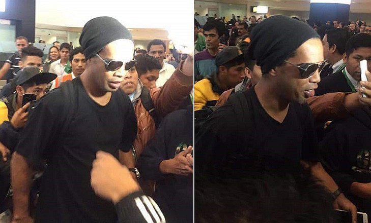 ​Ronaldinho Gaucho ya llegó al Perú para jugar por Cienciano