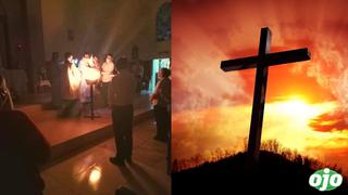 Conmoción por “aparición de Jesús”: impactante fotografía tomada en misa de Semana Santa se hace viral 