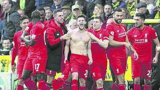 En un partidazo, Liverpool vence al Norwich City