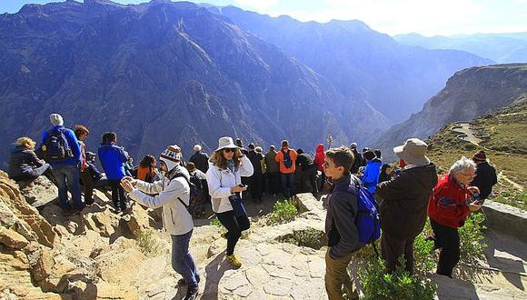 Arequipa: Turistas extranjeros que quedaron varados en valle del Colca por el estado de emergencia podrán retornar a sus países. (Foro: archivo)
