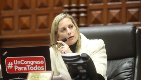 María del Carmen Alva fue presidenta del Congreso entre los años 2021 y 2022. (Foto: Congreso)