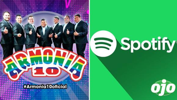 Cuánto gana Armonía 10 en Spotify | Imagen compuesta 'Ojo'
