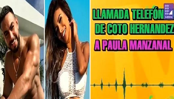 Paula Manzanal: revelan audio que le envió Coto Hernández al verla en EVDLV (VIDEO)