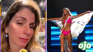 Bárbara Cayo lamenta incidente que Alessia Rovegno habría tenido con su capa en el ‘Miss Universo’