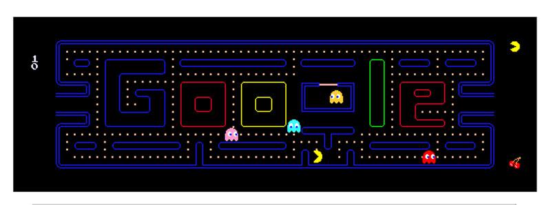 Google celebra los 30 años de Pacman
