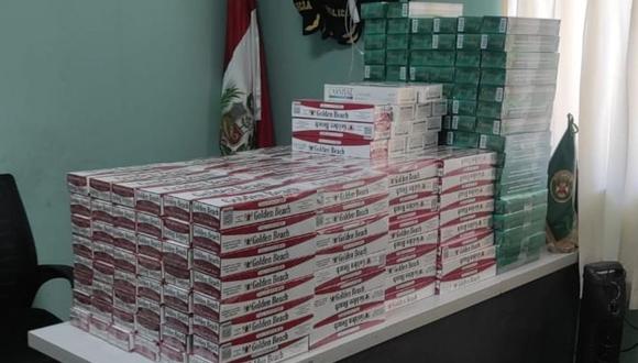 Destruyen miles de cigarrillos bambas incautados en bodegas de Sullana