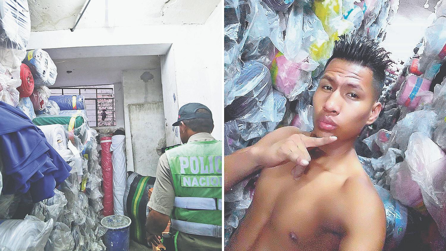 Trabajador se esconde en el baño de local y luego escapa con 150 mil soles