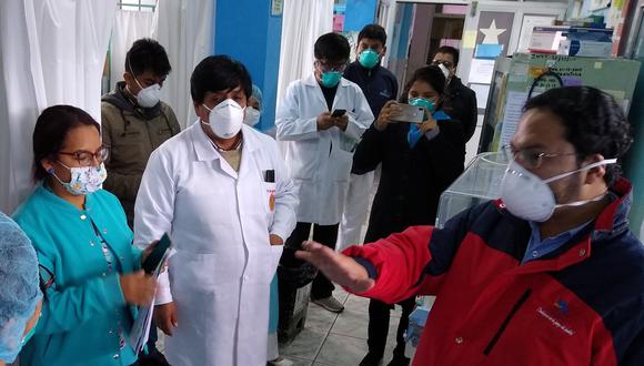 El gobernador de Junín, Fernando Orihuela, pedirá la implementación de tres laboratorios en Junín. (Foto: Dirección Regional de Salud de Junín)