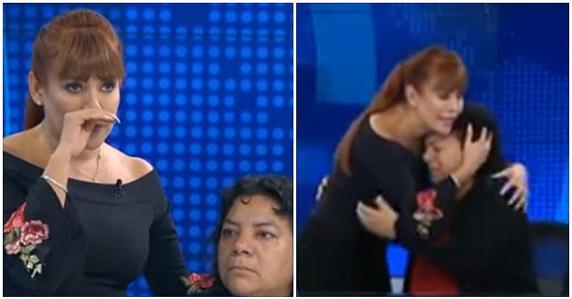 Magaly Medina llora con madre de niño con el que cometieron negligencia (VIDEO)