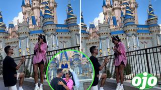 Melissa Paredes y Anthony Aranda se casan: así fue la romántica pedida en el castillo de Disney | VIDEO