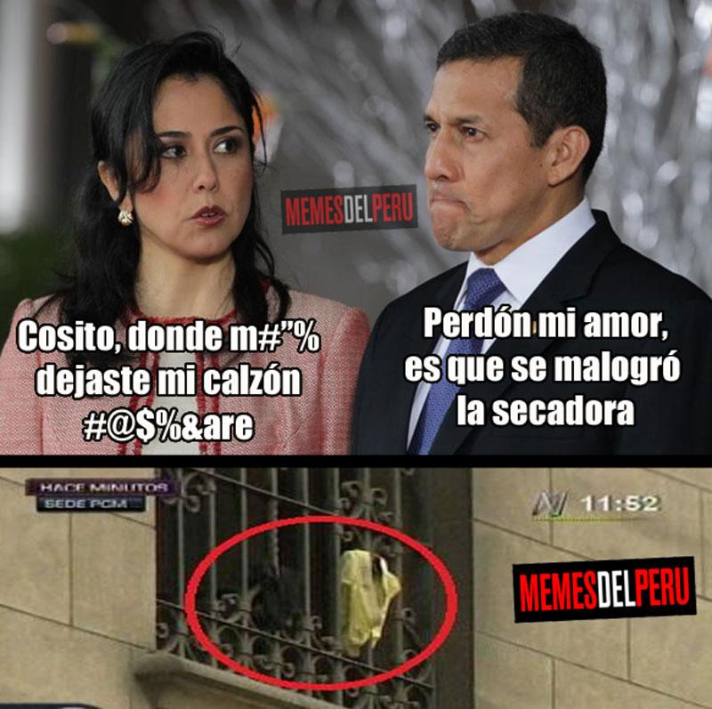 Salen memes del calzoncillo amarillo en Palacio de Gobierno [FOTOS] 
