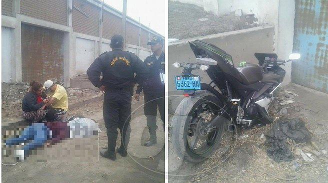 Cañete: Policía muere tras estrellarse cuando conducía una motocicleta 