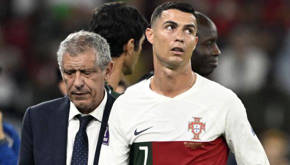 Cristiano Ronaldo fue suplente e ingresó al minuto 73 ante Suiza, cuando Portugal ya ganaba 5-1. (Foto: AFP)