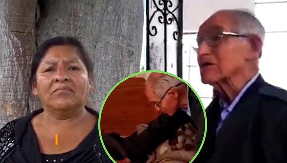 Mujer denuncia que su tío es víctima de sus hijastros quienes quiere quedarse con su casa |VIDEO